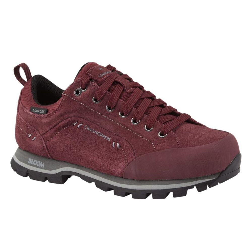 Craghoppers Womens/Ladies Jacara 2 Leather Sneakers / Wildberry